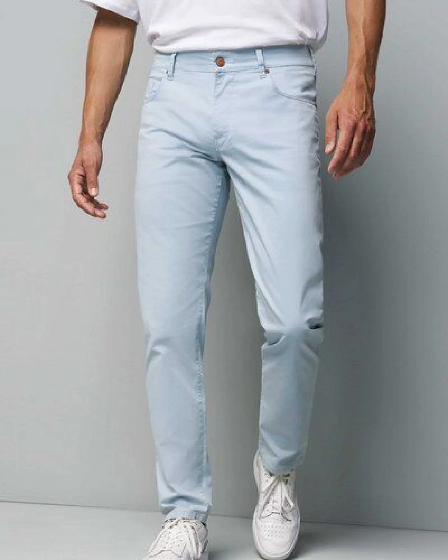 M 5 BY MEYER Summer Structure baumwoll Five Pocket – Ansicht 2