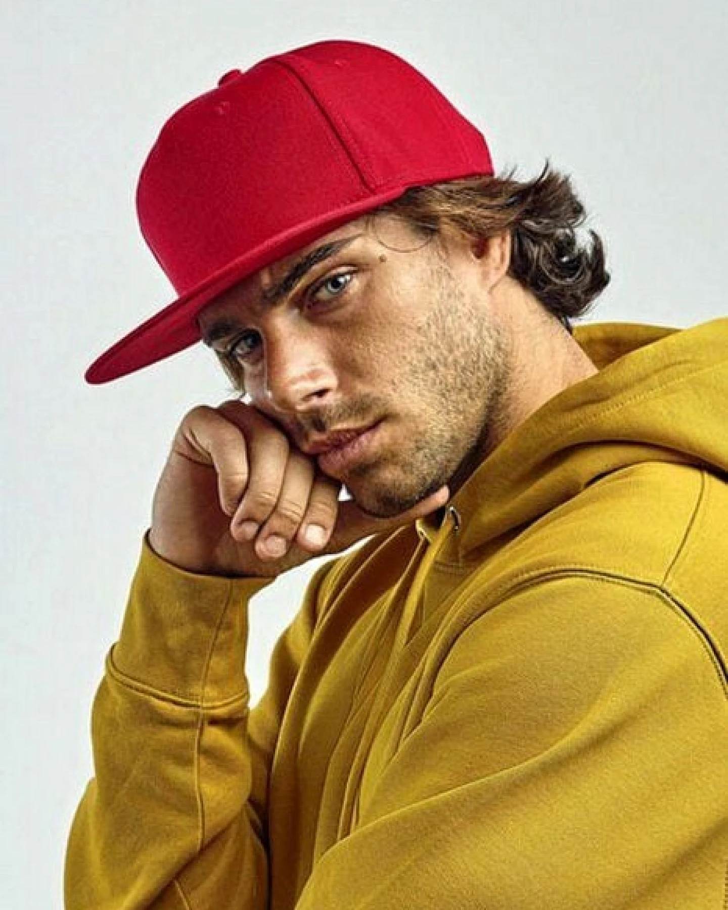 Atlantis Headwear Atlantis recycelte Flat-Cap mit Kunststoffverschluss – Ansicht 2