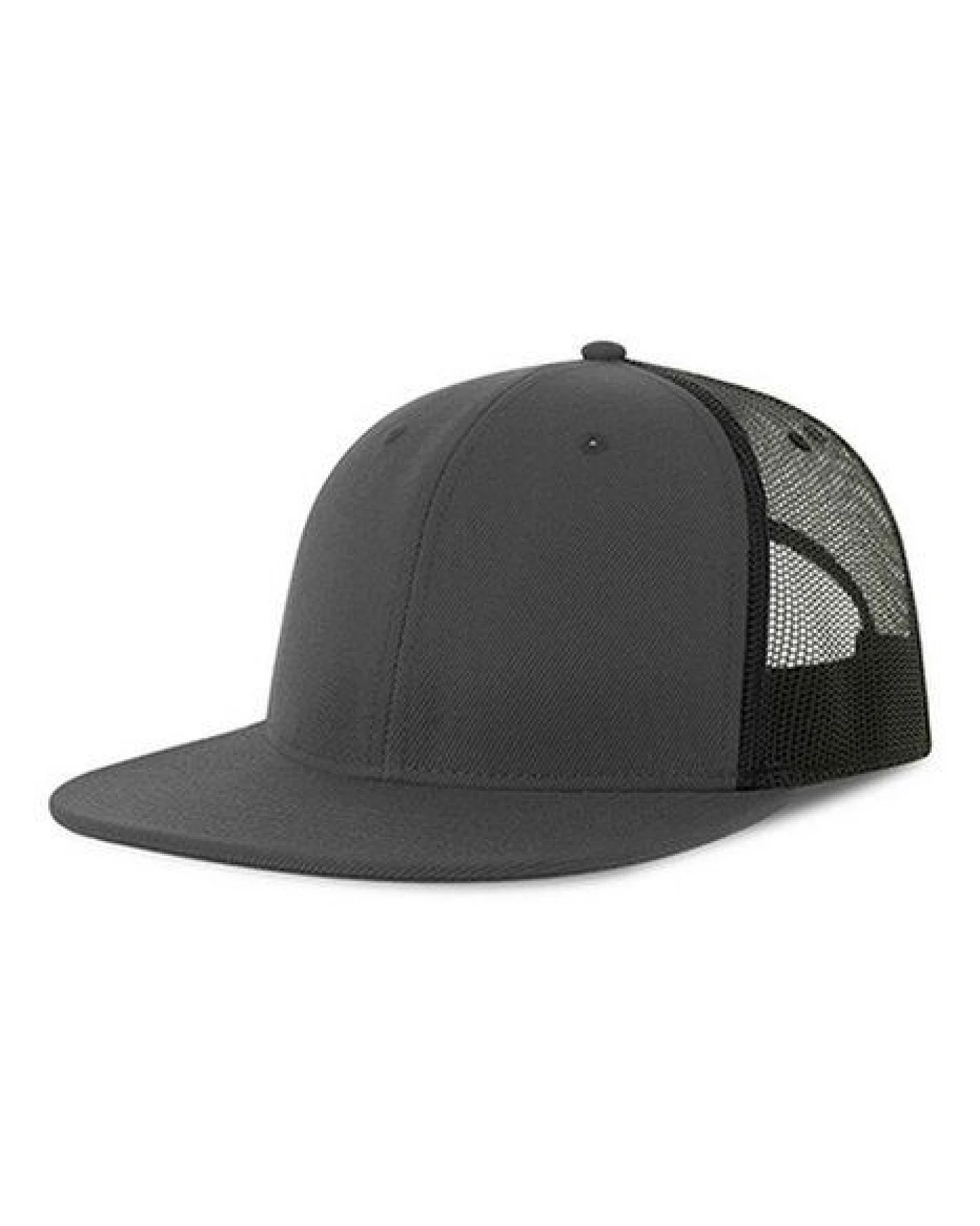 Atlantis Headwear Atlantis Mesh Cap Truckercap Kappe Mehrfarbig Flacher Schirm – Ansicht 2