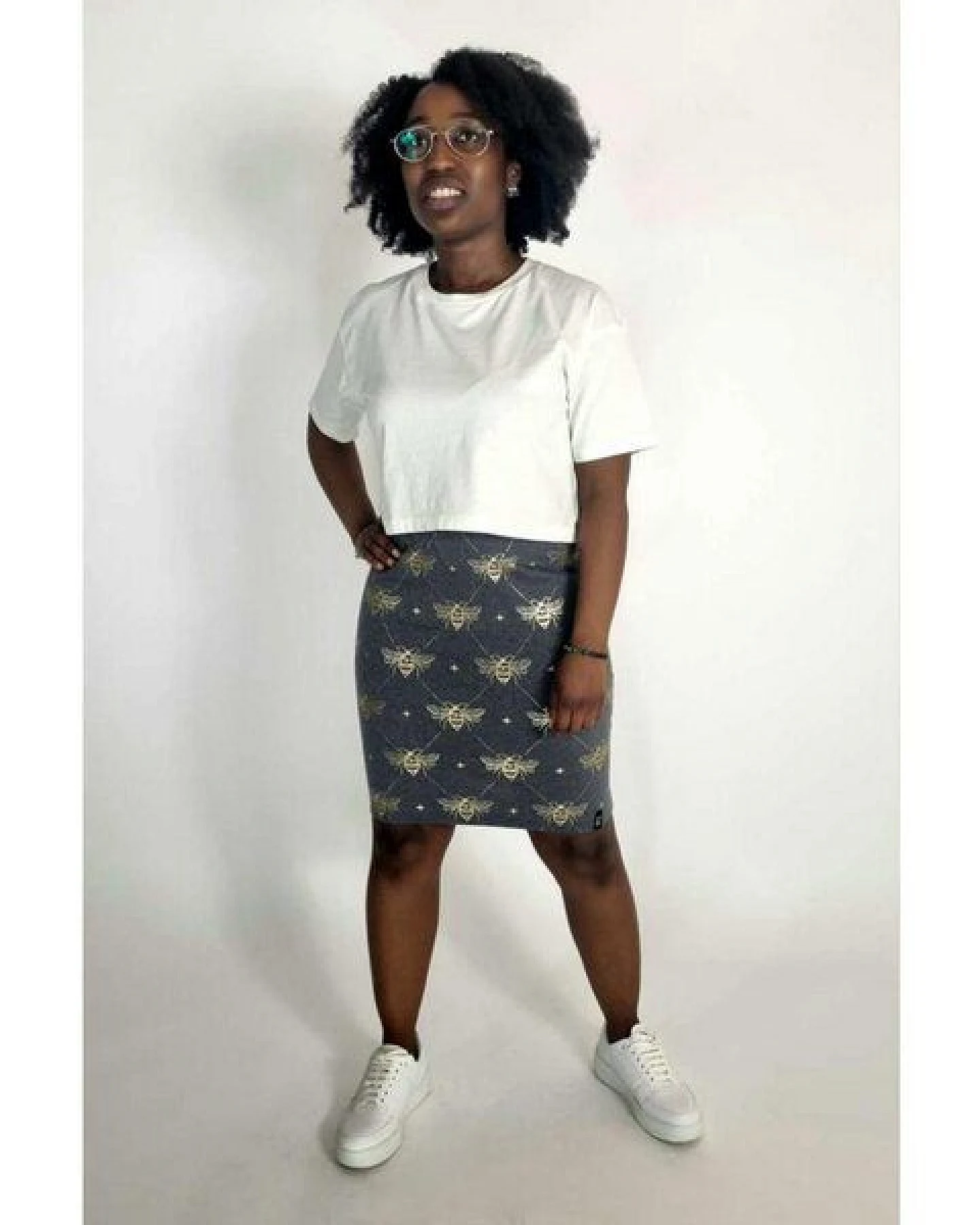 LUMEN organic Minirock BIENEN – Ansicht 2