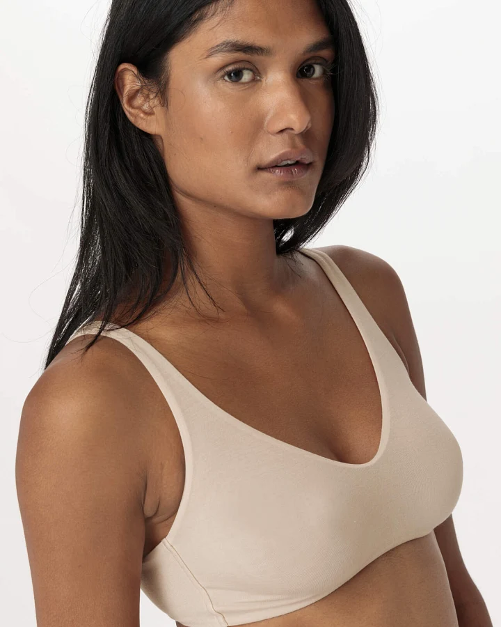 hessnatur Damen Soft BH PURE SENSE aus TENCEL™ Modal - rosa - Größe 34