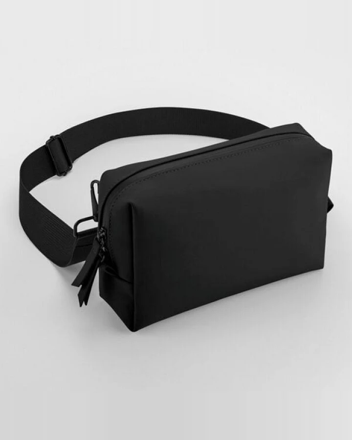 BagBase Cross Body Umhängetasche Handtasche Schultertasche Recycling Material mit matter PU - Beschichtung