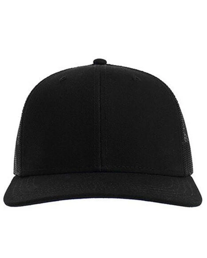 Atlantis Headwear Atlantis Netz-Cap Mesh Cap Snapback Kappe Cappy leicht gebogener Schirm Mehrfarbig