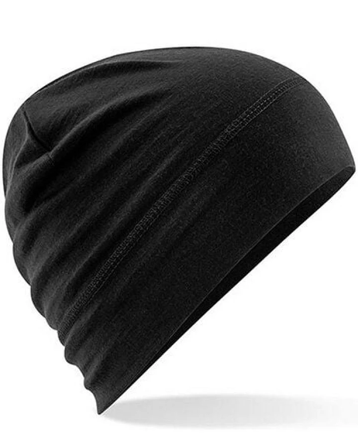 Beechfield Damen / Herren Feinstrickmütze aus Merinowolle