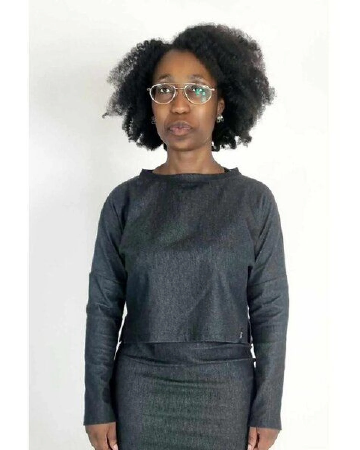 LUMEN organic Pullover CROPPED – Ansicht 2