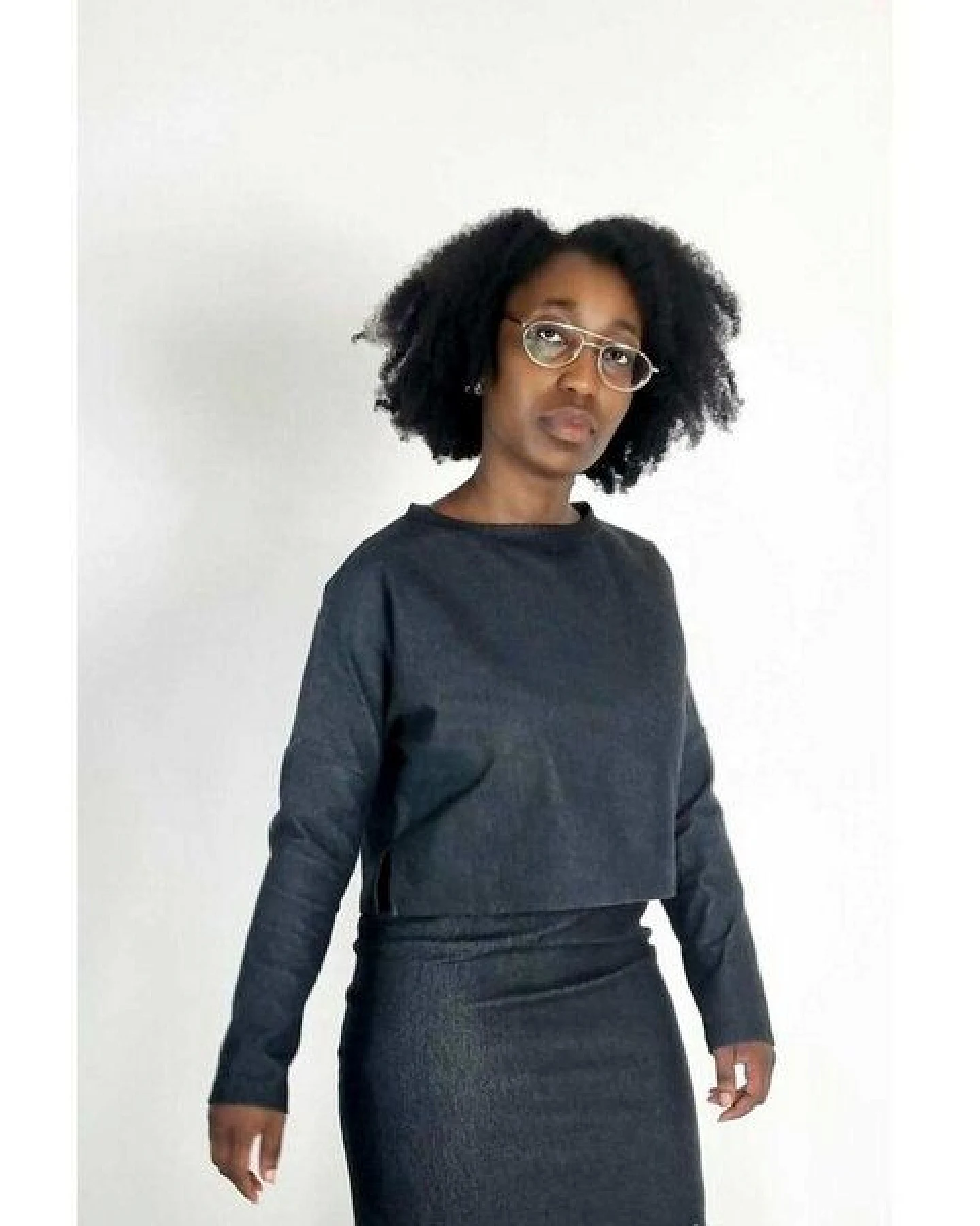 LUMEN organic Pullover CROPPED – Ansicht 3