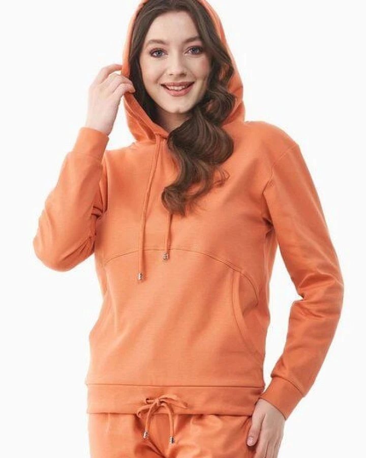 ORGANICATION Leichte Hoodie aus Bio-Baumwolle