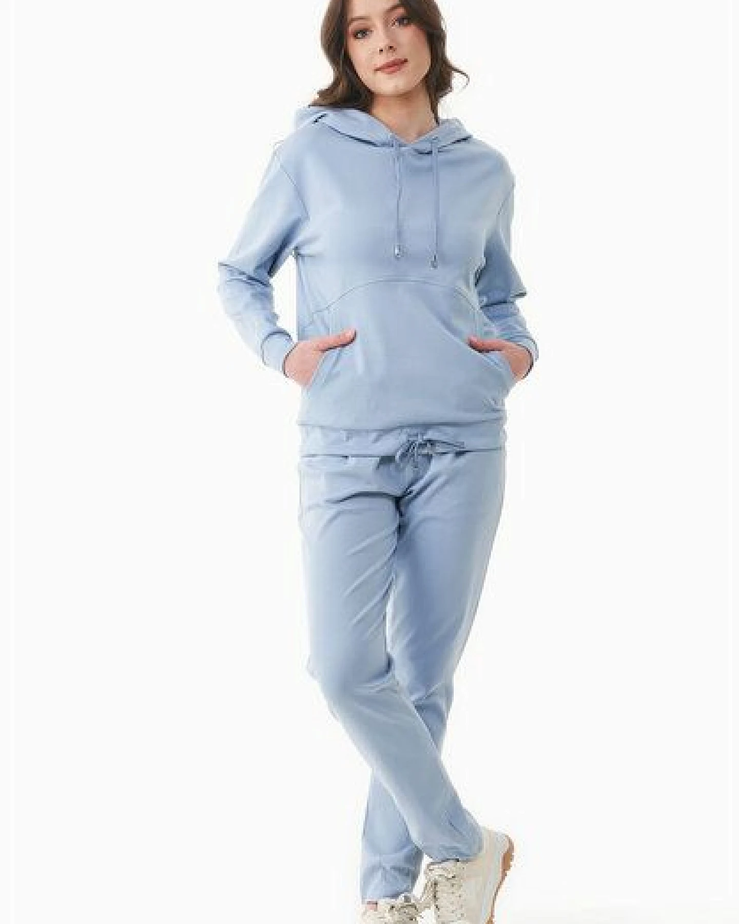 ORGANICATION Leichte Hoodie aus Bio-Baumwolle – Ansicht 2