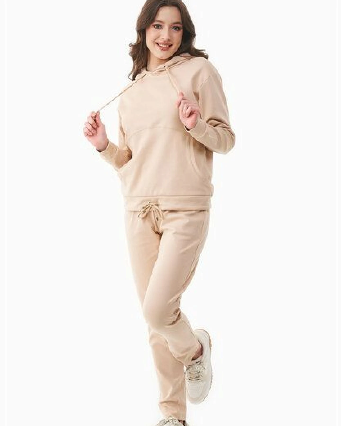 ORGANICATION Leichte Hoodie aus Bio-Baumwolle – Ansicht 2