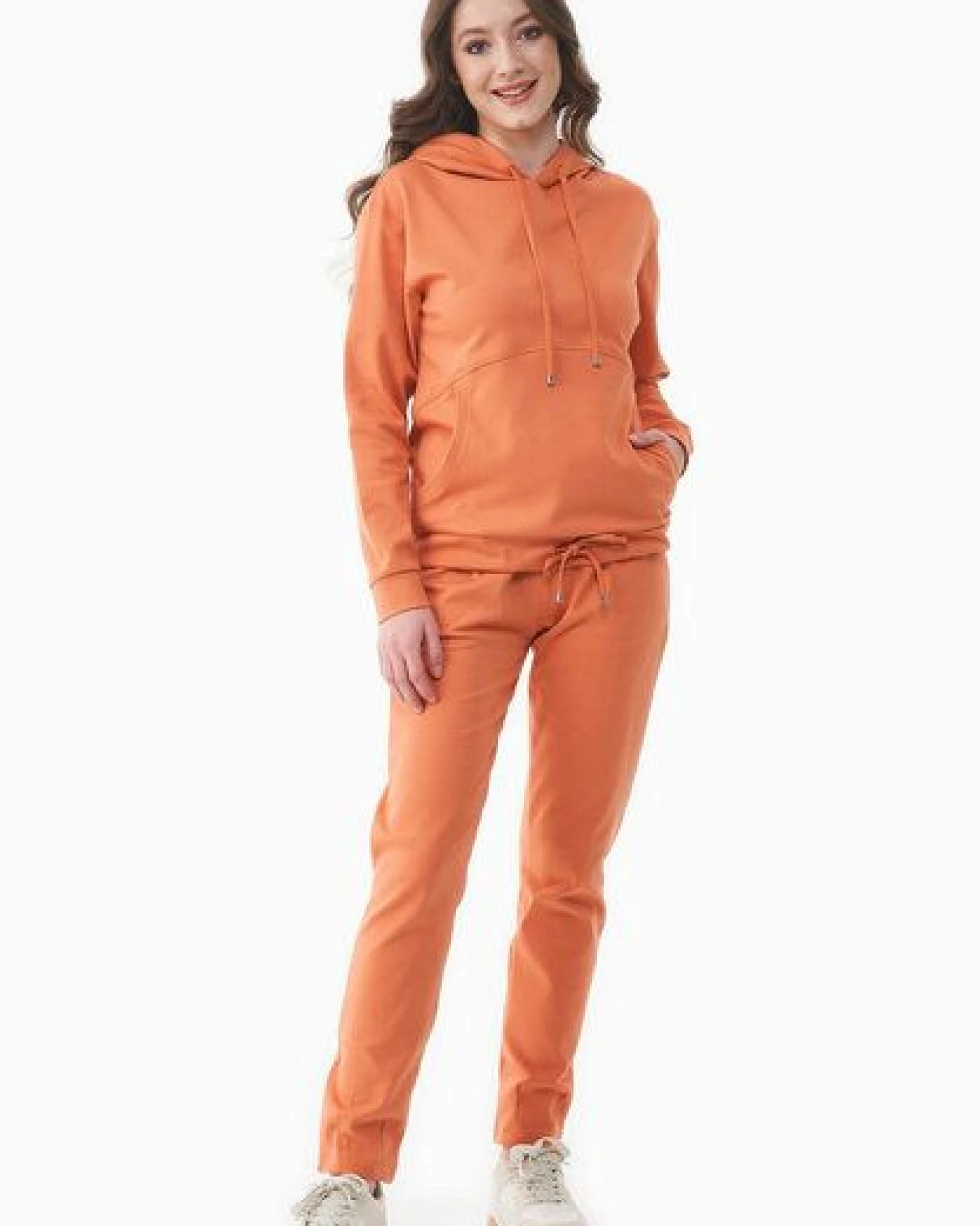 ORGANICATION Leichte Hoodie aus Bio-Baumwolle – Ansicht 2