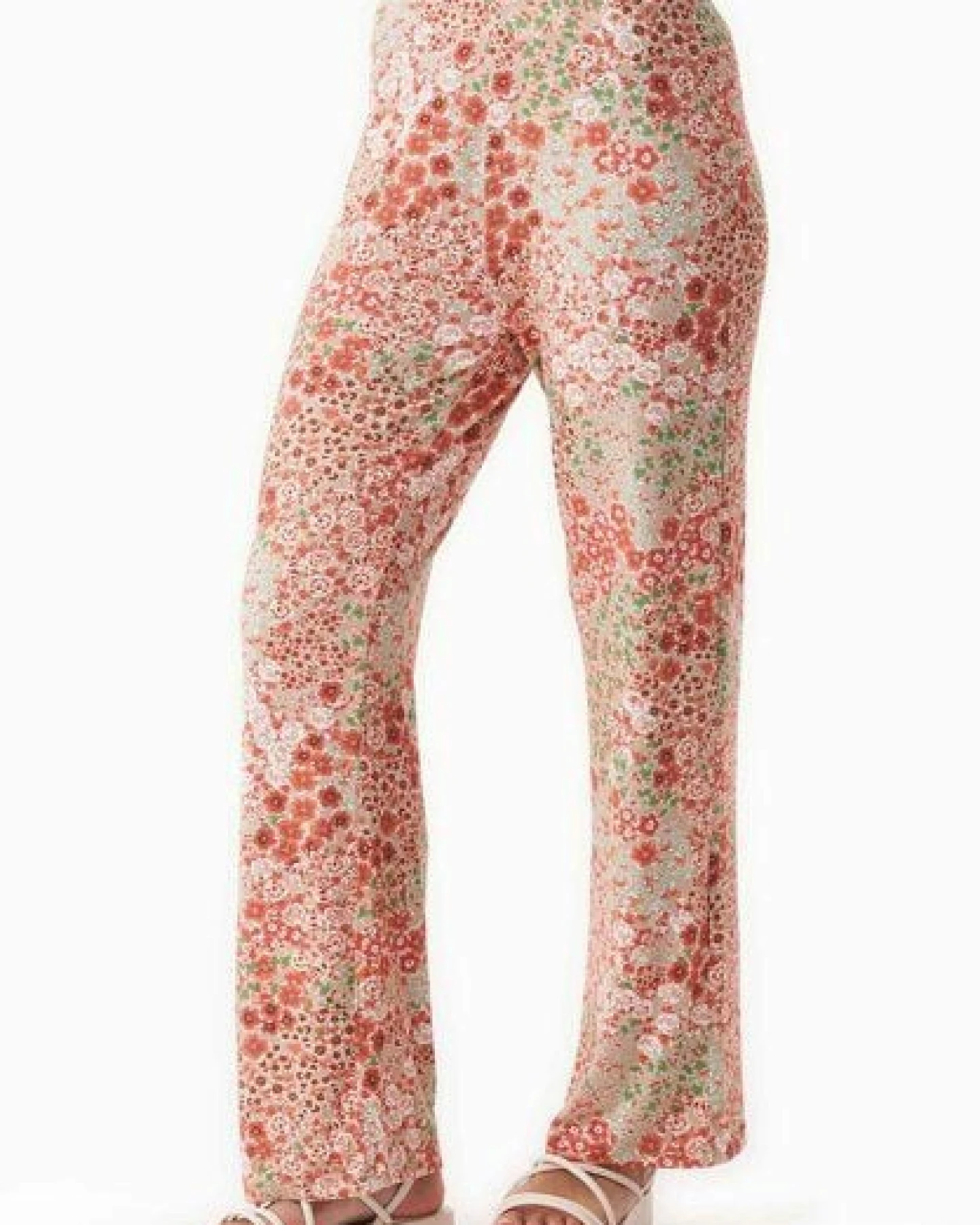 ORGANICATION Jerseyhose aus LENZING ECOVERO mit Blumenmuster – Ansicht 4