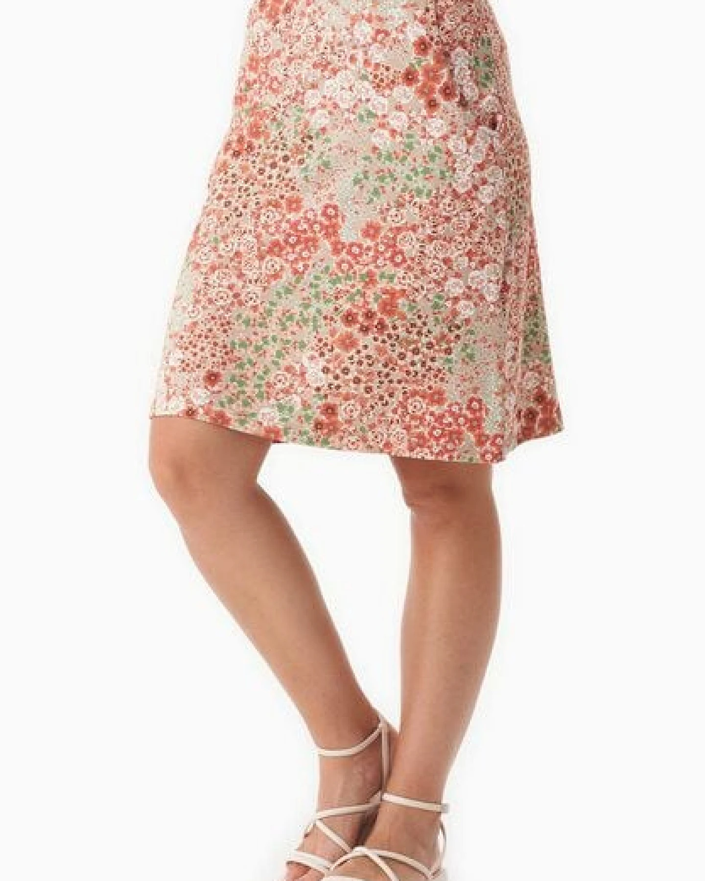 ORGANICATION Jerseyrock aus LENZING ECOVERO mit Blumenmuster – Ansicht 4