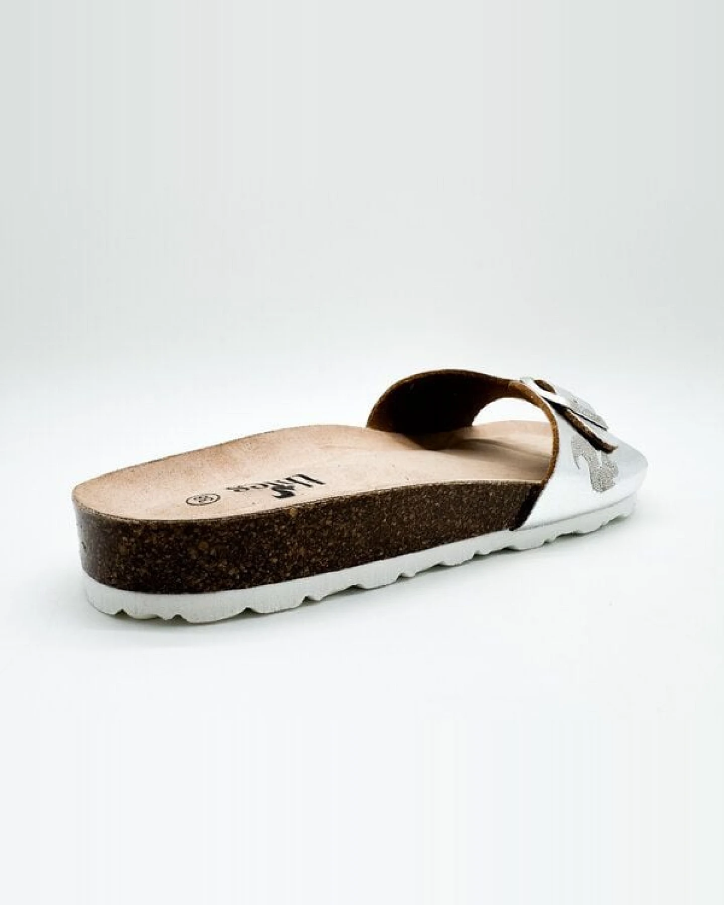 Vegane "thies ® Rec Shine Strap" Sandale aus recycelten post-consumer PET Flaschen – Ansicht 4
