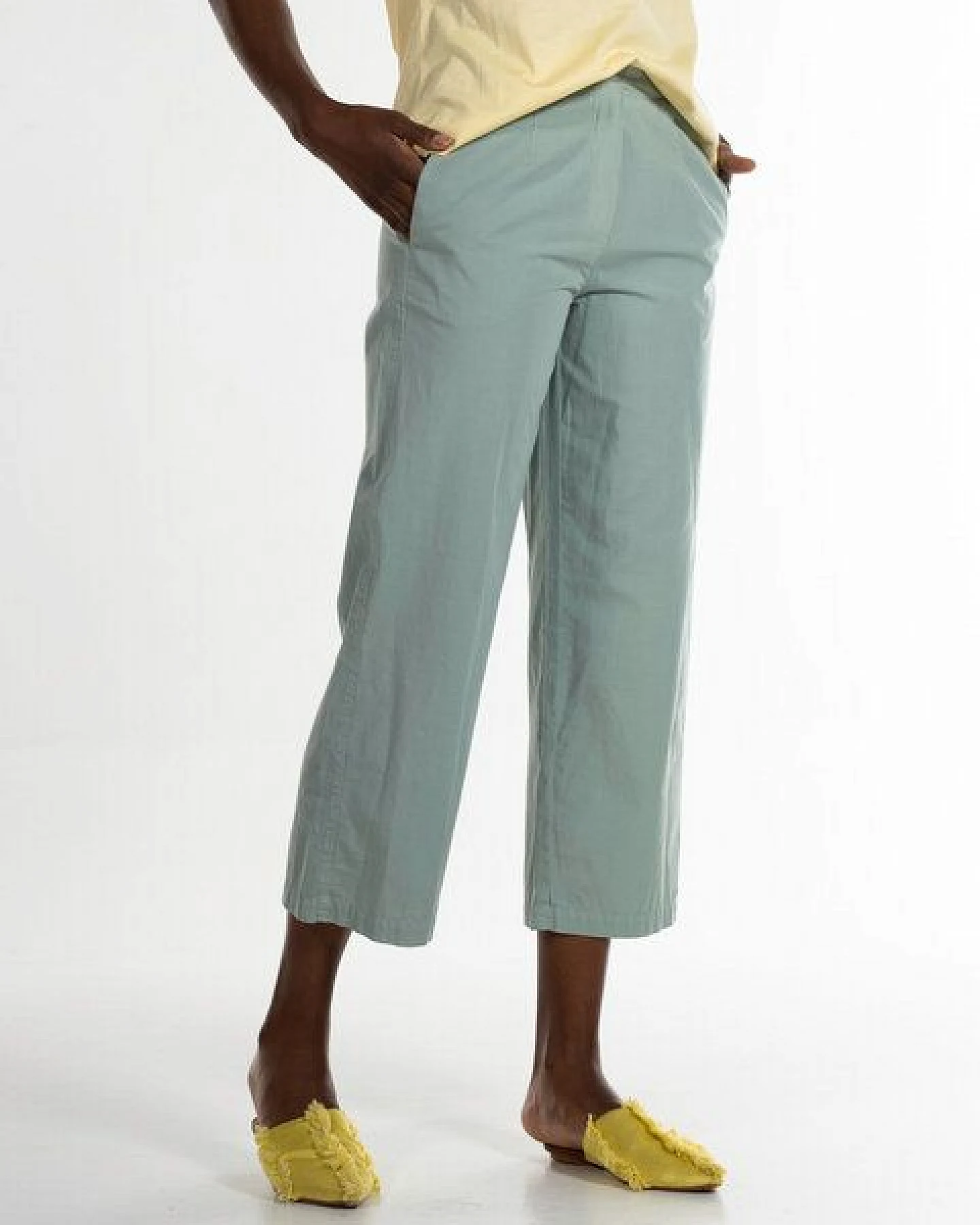 Alma & Lovis 7/8 Chino Sommerhose aus reiner Bio-Baumwolle – Ansicht 3