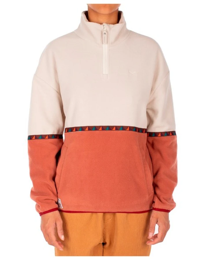 Iriedaily - Women's Holina Fleece Troyer - Fleecepullover Gr XS bunt