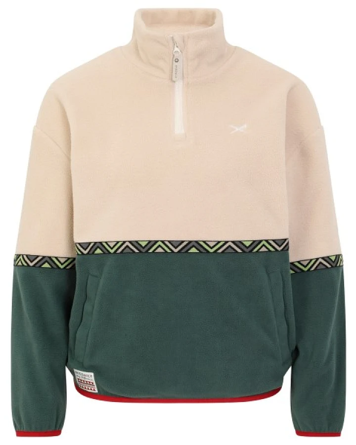 Iriedaily - Women's Holina Fleece Troyer - Fleecepullover Gr L beige