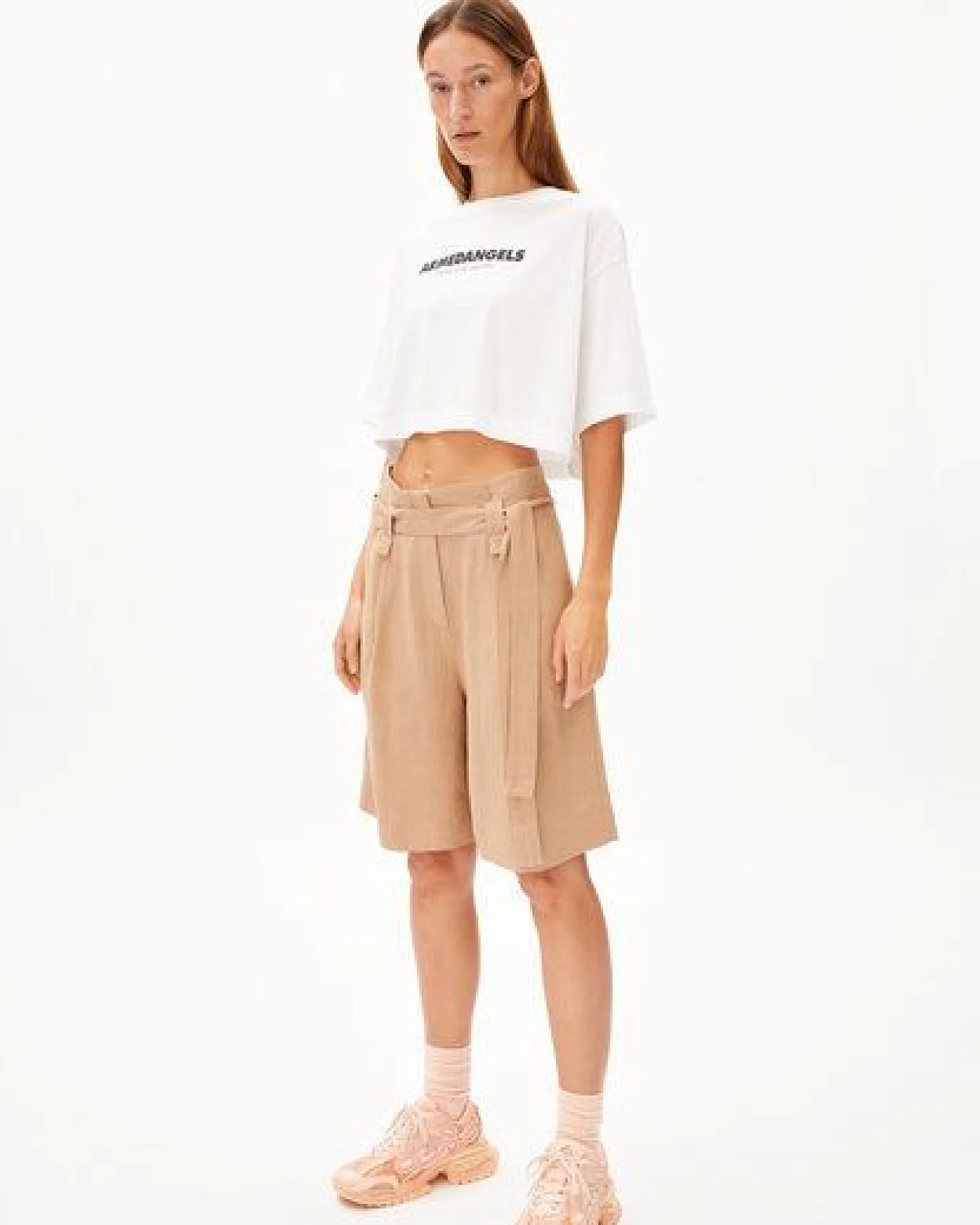ARMEDANGELS MIRENAA LINO - Damen Shorts aus Leinen-Mix – Ansicht 4