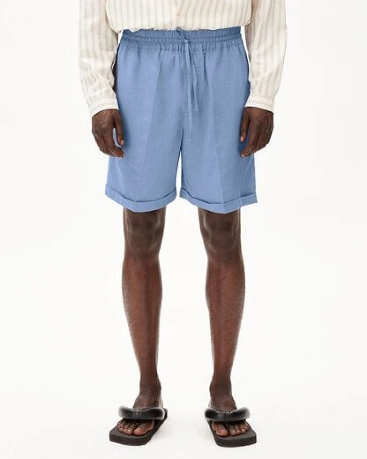 ARMEDANGELS JAACQUE LINO Herren Shorts aus Leinen-Mix