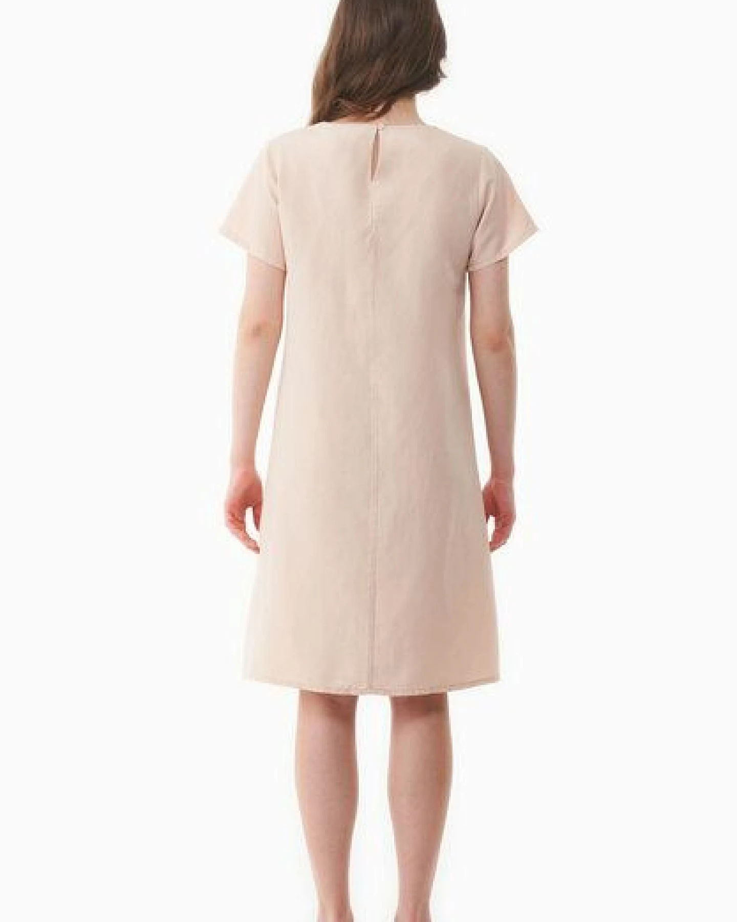 ORGANICATION Kleid aus TENCEL Lyocell und Leinen – Ansicht 4