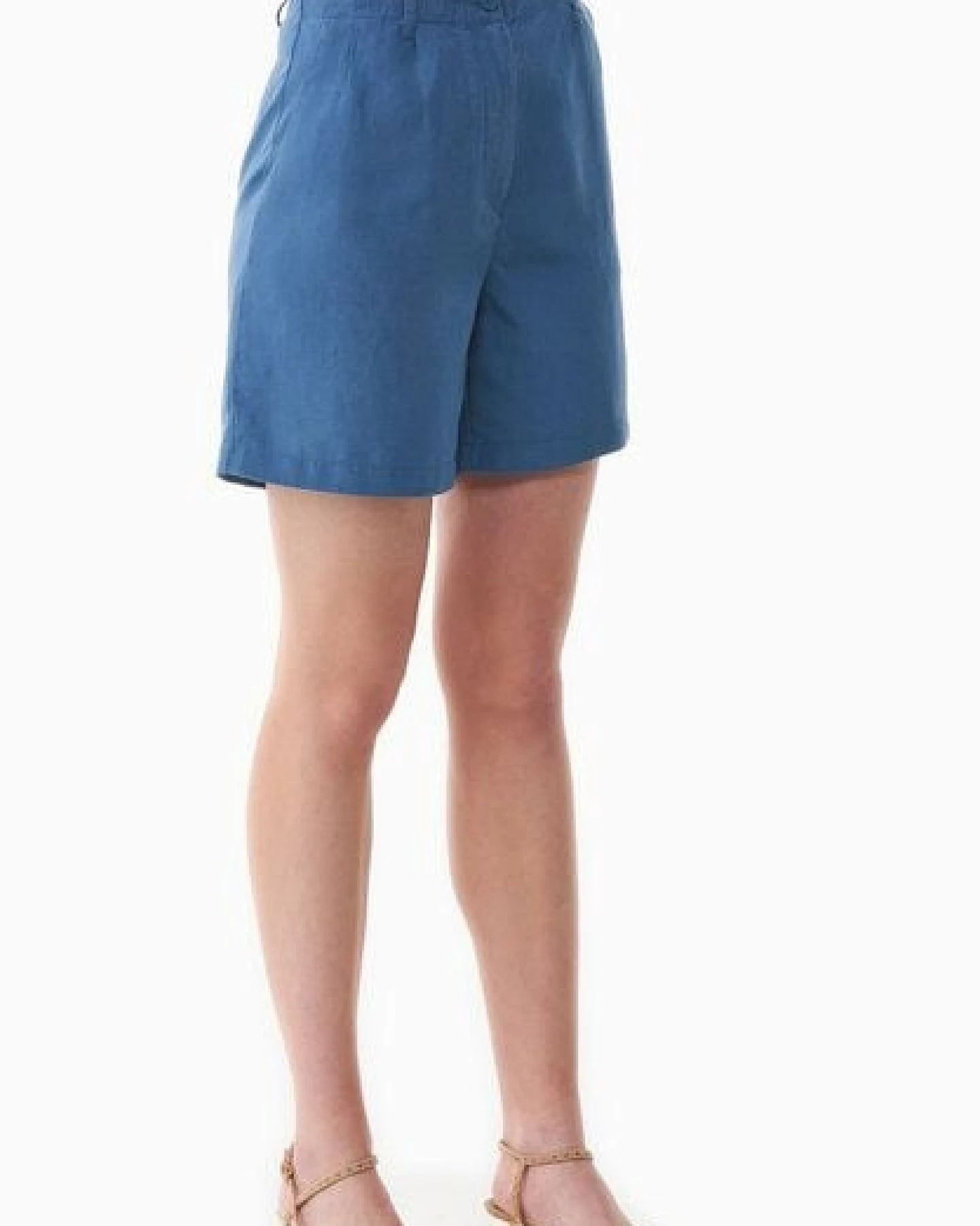 ORGANICATION Shorts aus TENCEL Lyocell und Leinen – Ansicht 3