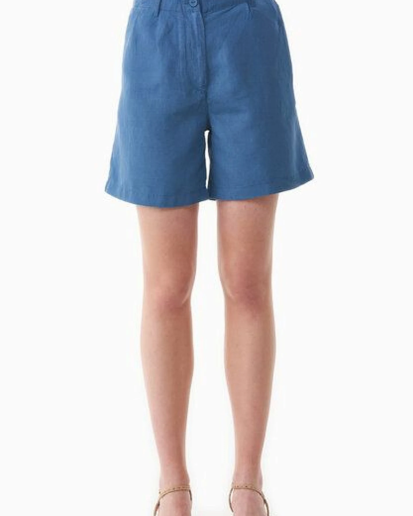 ORGANICATION Shorts aus TENCEL Lyocell und Leinen – Ansicht 2