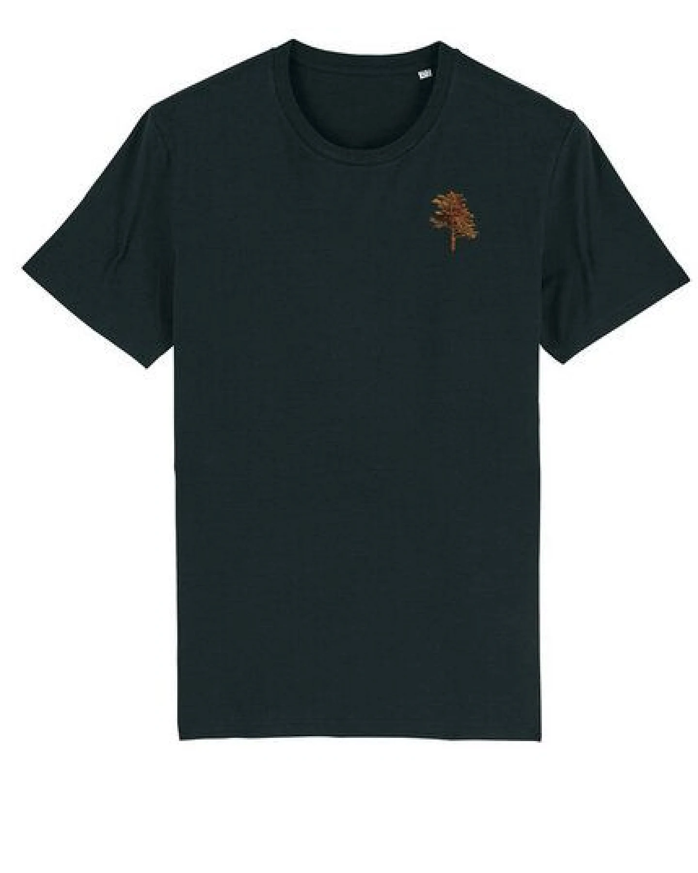 Kultgut Biofair- Artdesign Klassik Shirt / Little Tree in Woodoptik – Ansicht 3
