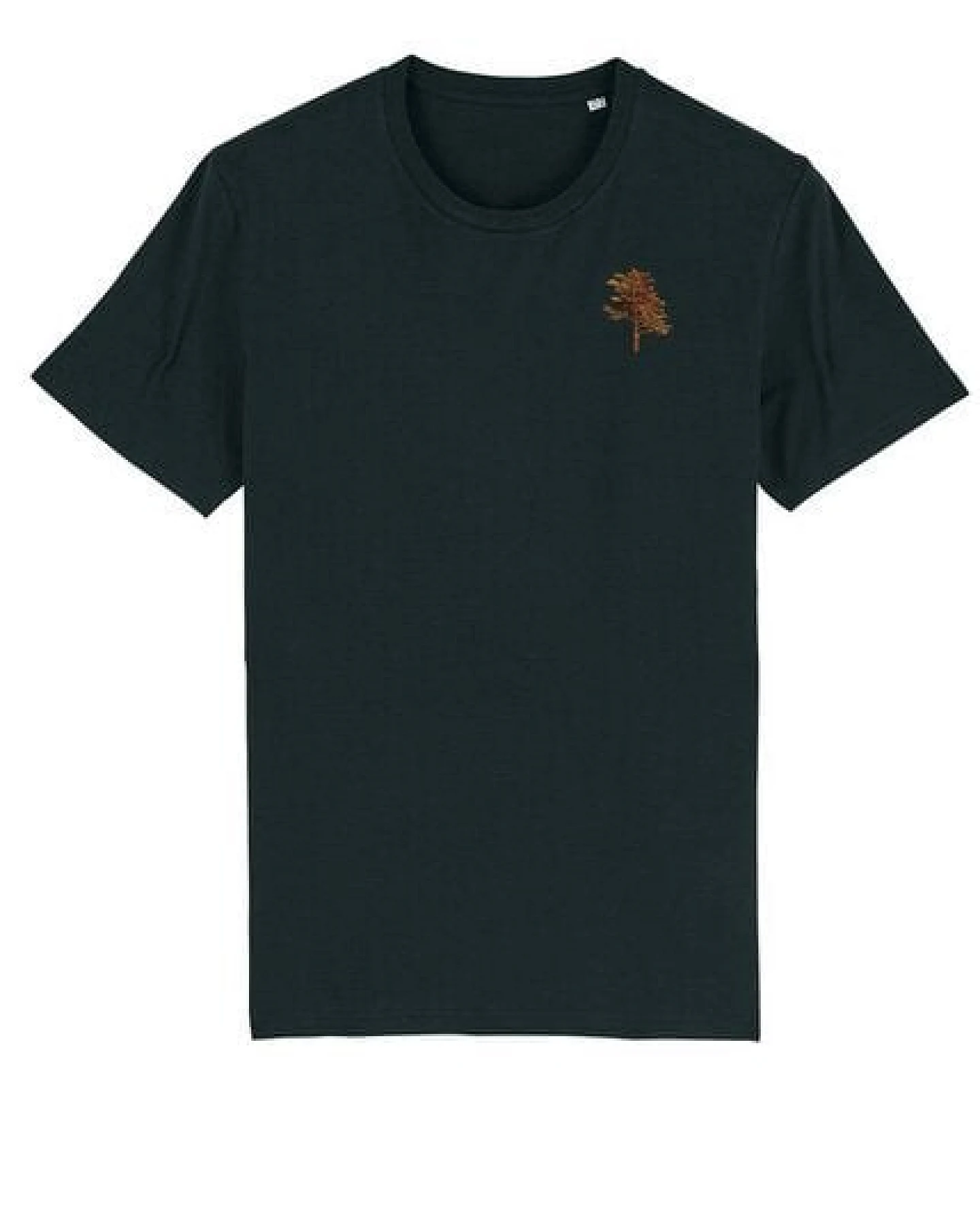 Kultgut Biofair- Artdesign Klassik Shirt / Little Tree in Woodoptik – Ansicht 3