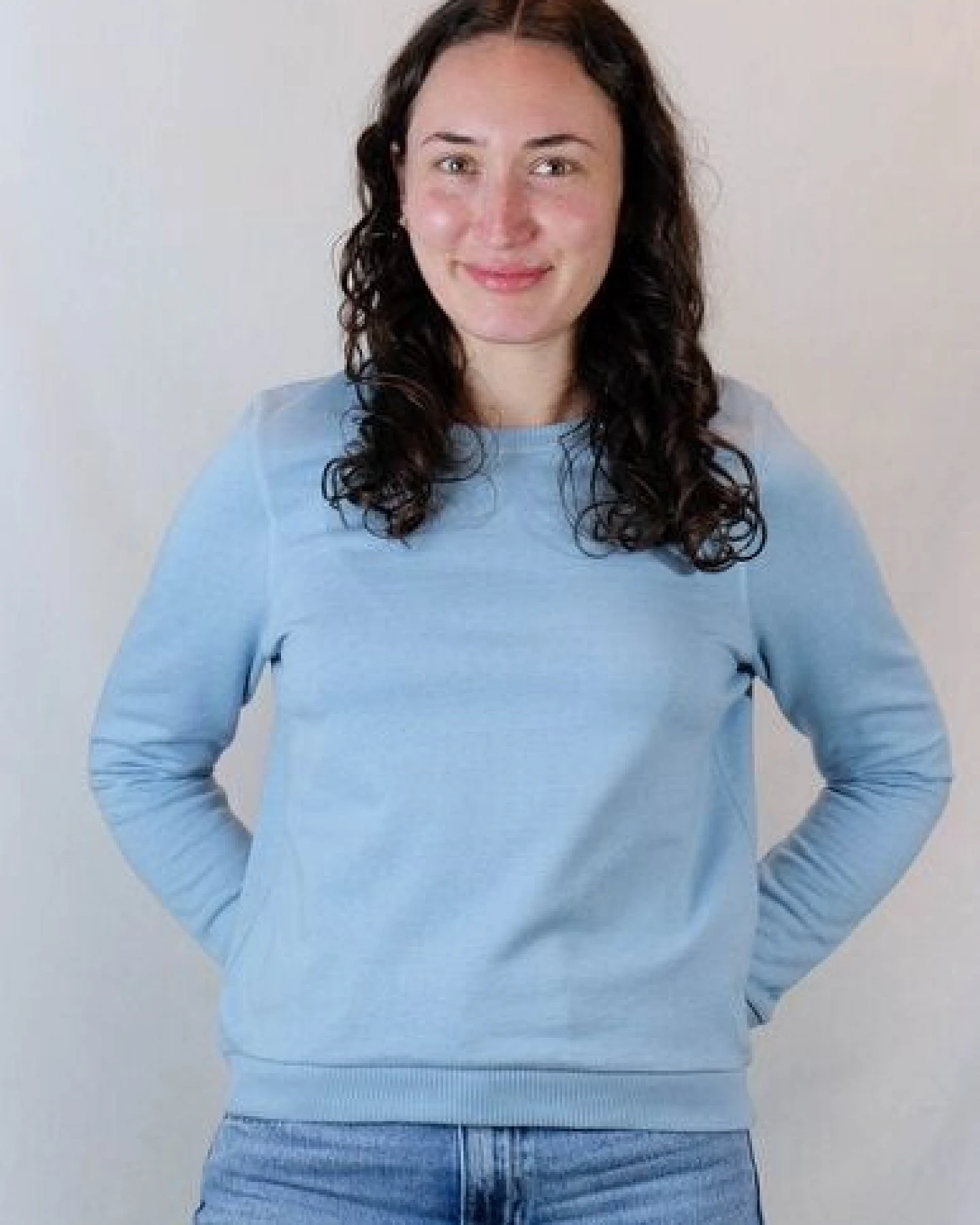 Diamond-Army Sky Blue Pullover – Ansicht 2