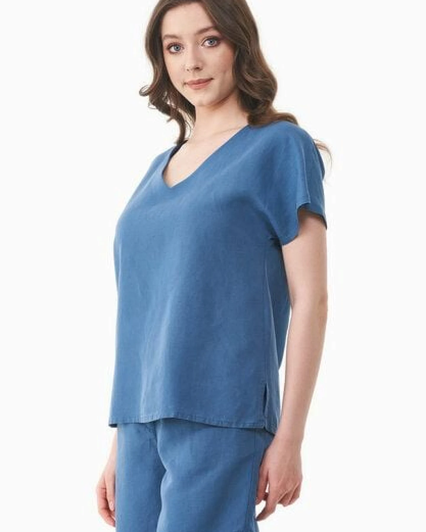 ORGANICATION Bluse aus TENCEL Lyocell und Leinen – Ansicht 4