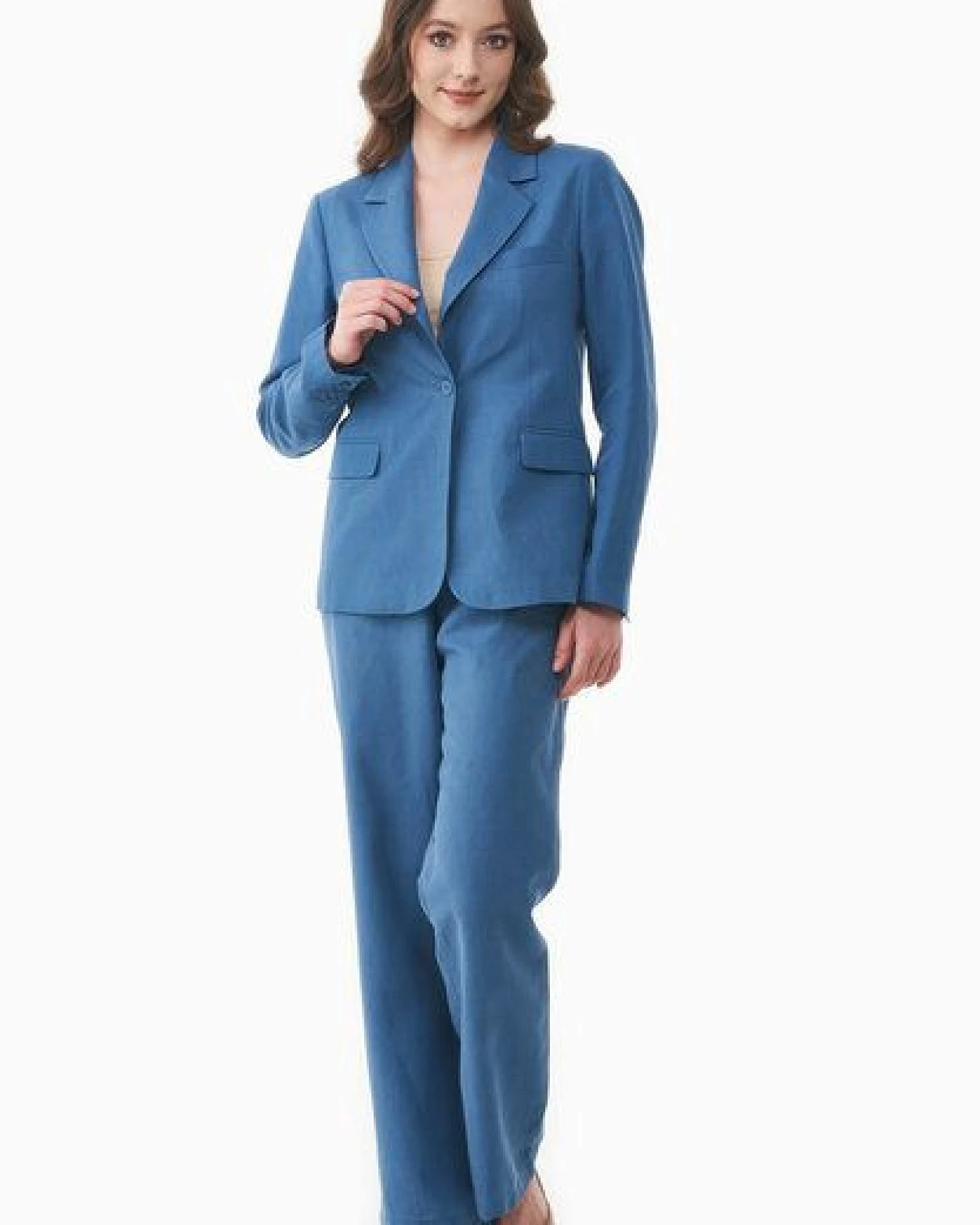 ORGANICATION Blazer aus TENCEL Lyocell und Leinen – Ansicht 2