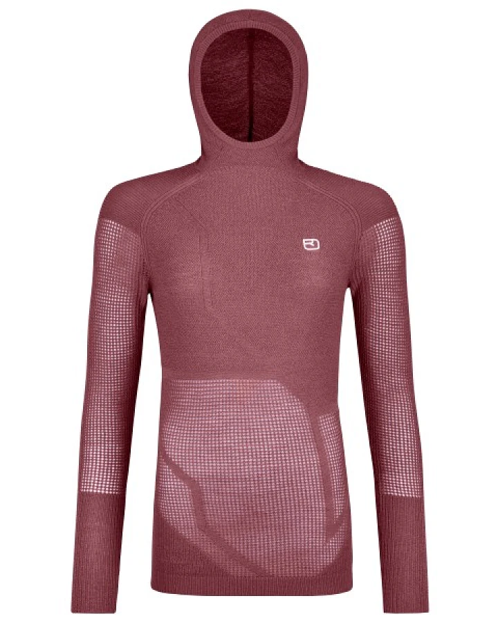 Ortovox - Women's Merino Thermovent Hoody - Merinopullover Gr XS rot