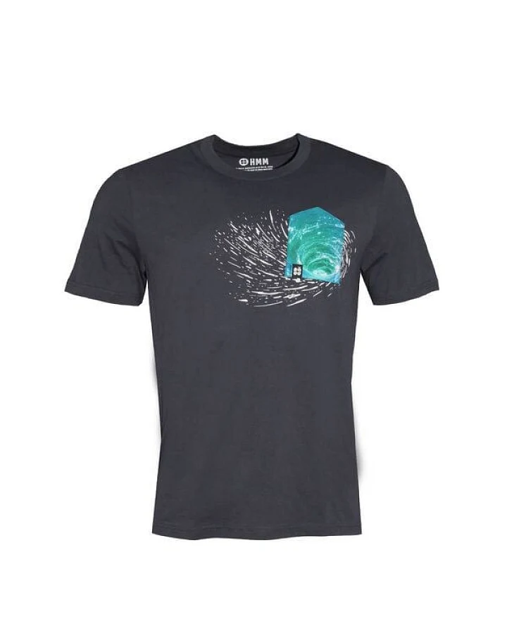FÄDD Herren T-Shirt Rundhals aus Bio-Baumwolle "Strudl BT" Grau