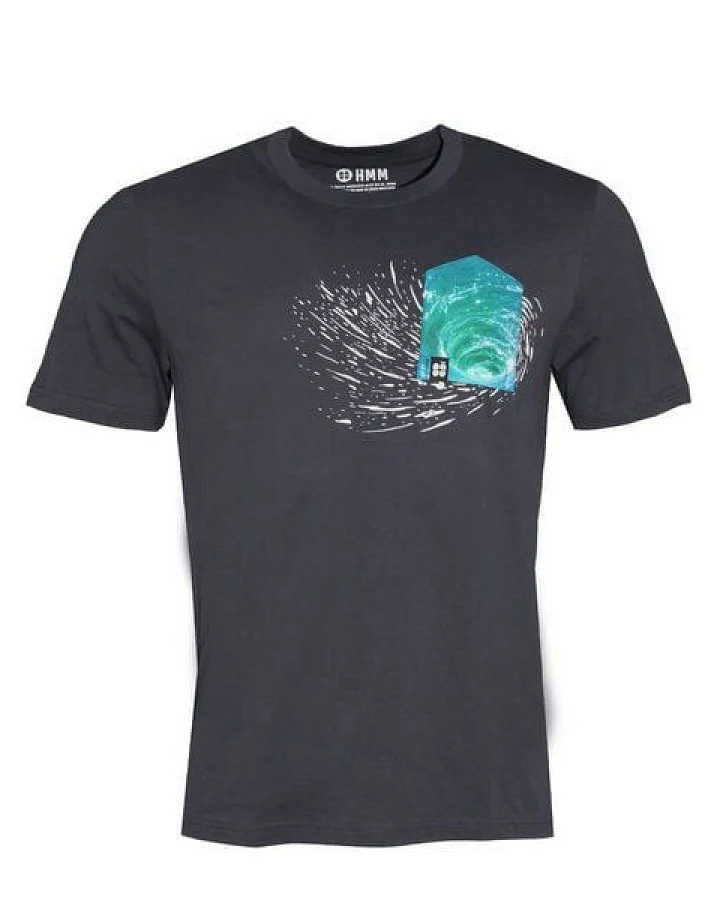 FÄDD Herren T-Shirt Rundhals aus Bio-Baumwolle "Strudl BT" Grau