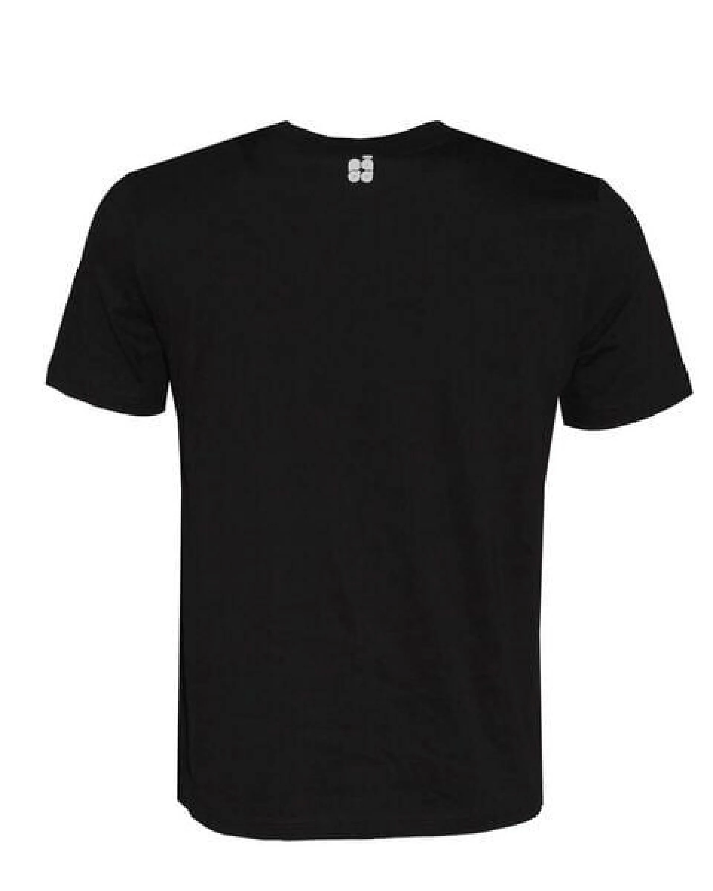 Herren T-Shirt Rundhals aus Bio-Baumwolle "FÄDDtendo BT" Schwarz – Ansicht 3