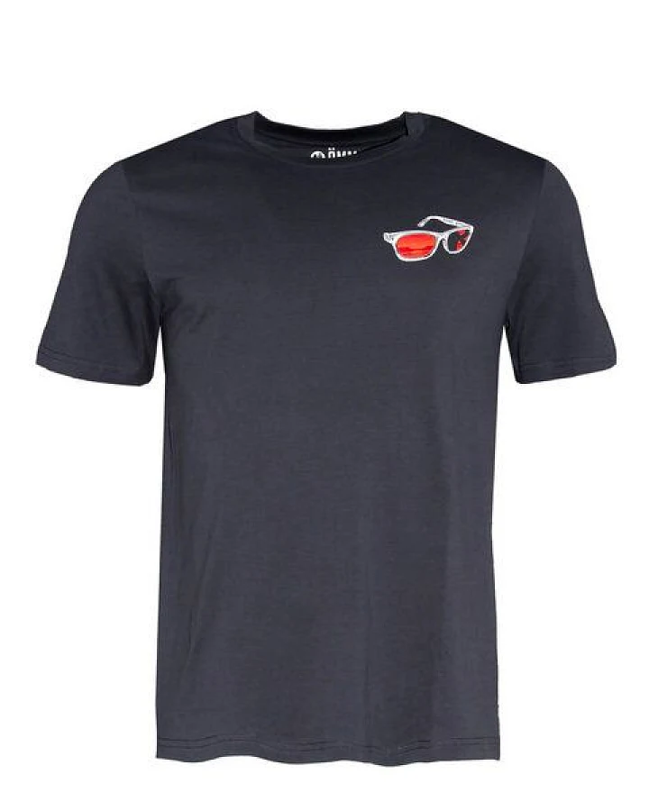 FÄDD Herren T-Shirt Rundhals aus Bio-Baumwolle "Knax" Grau