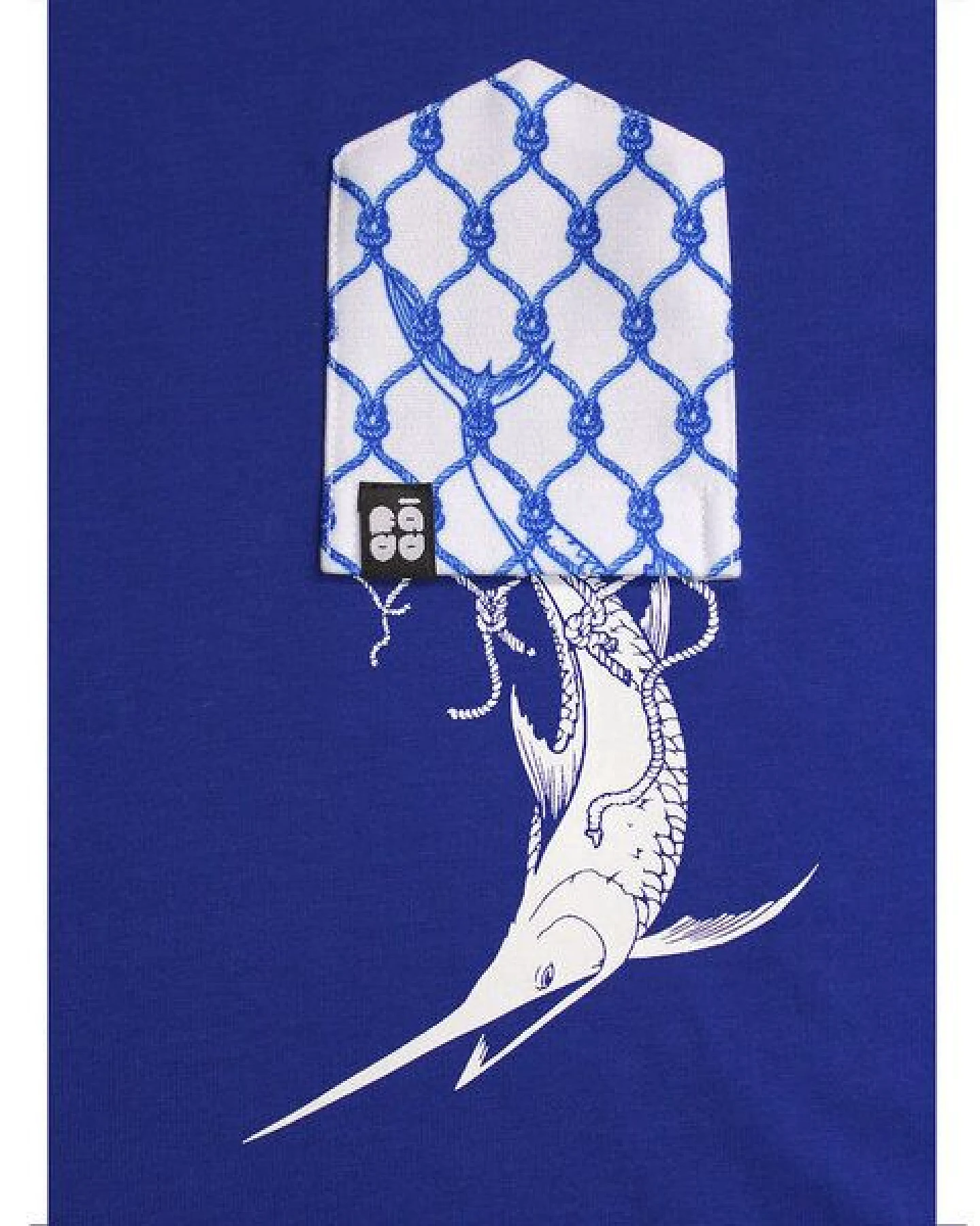 FÄDD Herren T-Shirt Rundhals aus Bio-Baumwolle "Freiheit BT" Blau – Ansicht 2