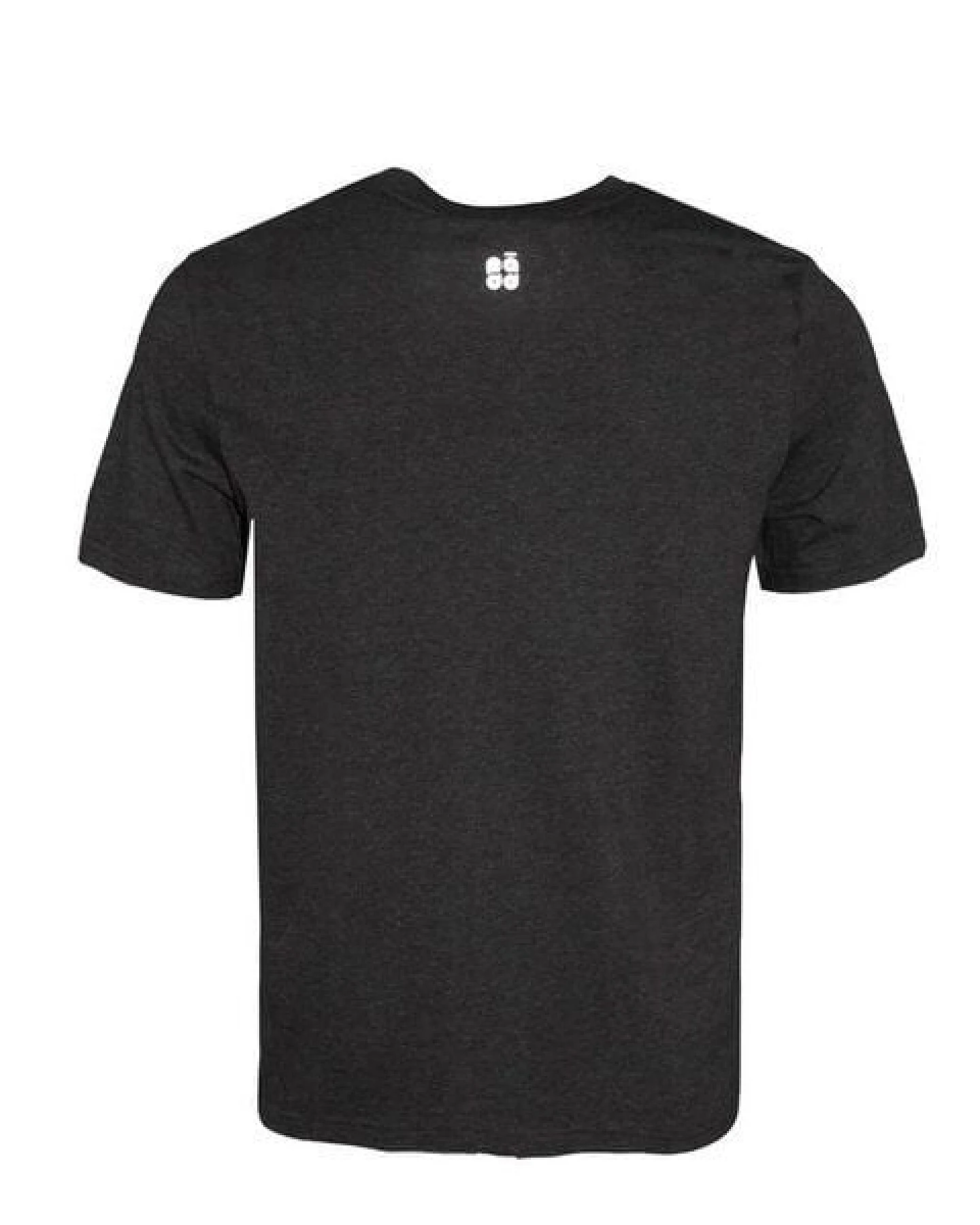 FÄDD Herren T-Shirt Rundhals aus Bio-Baumwolle "Hipster Haps Möwe" Grau – Ansicht 3