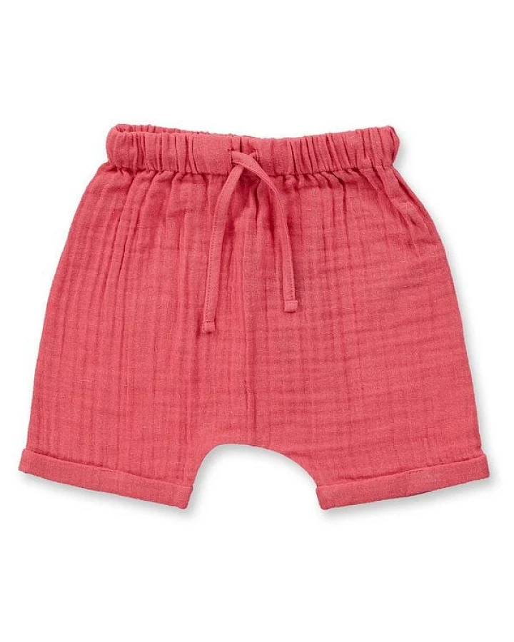 sense-organics Baby Kurze Hose Shorts Bio Baumwolle Musselin
