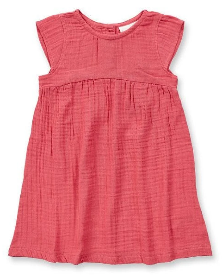 sense-organics Sense Organics Mädchen Musselin Sommerkleid Bio Baumwolle