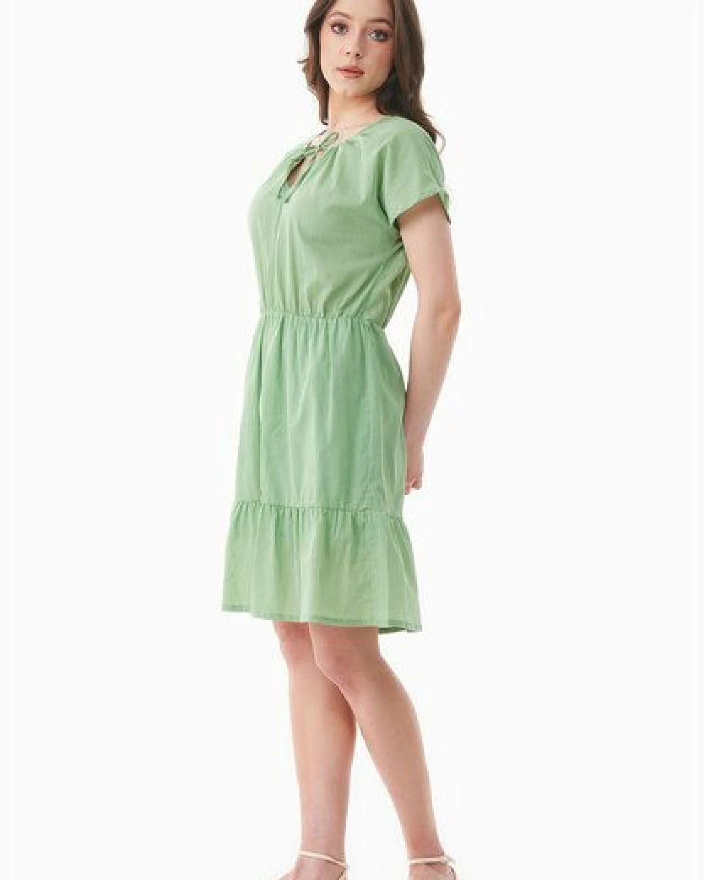 ORGANICATION Kleid aus Bio-Baumwoll-Voile – Ansicht 3