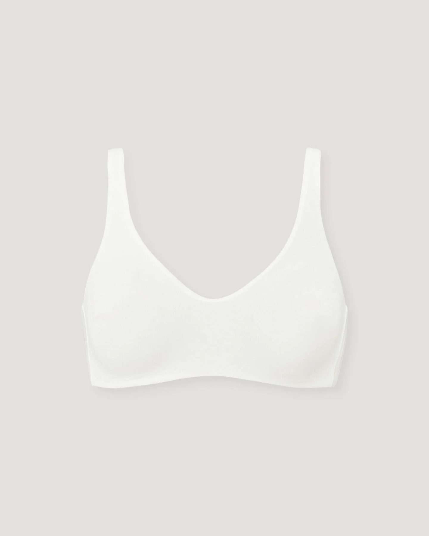 hessnatur Damen Soft BH PURE SENSE aus TENCEL™ Modal - weiß - Größe 34 – Ansicht 3