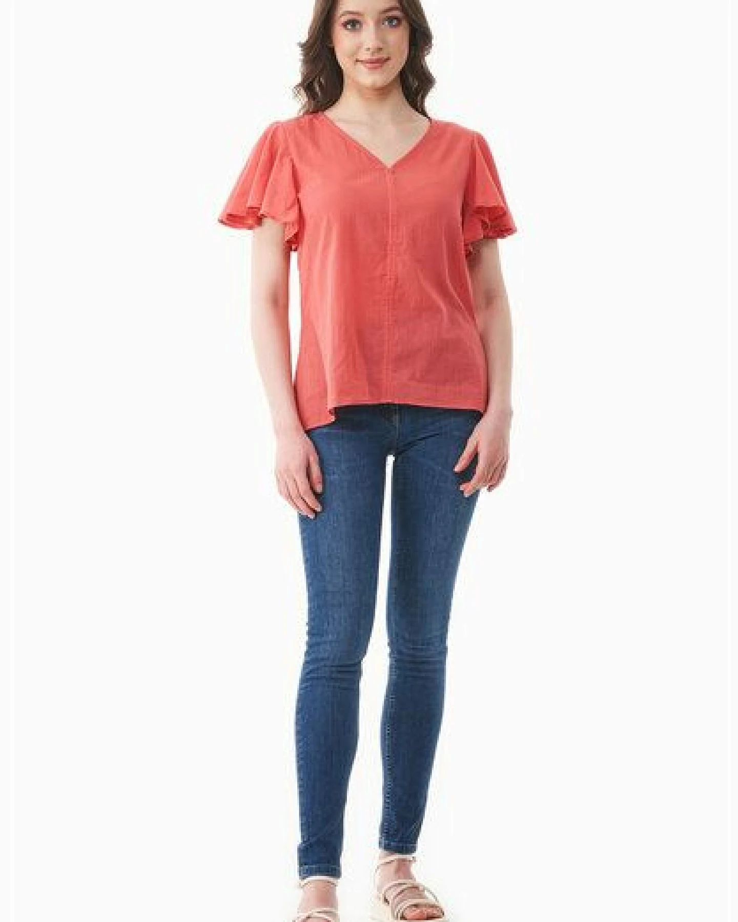 ORGANICATION Bluse aus Bio-Baumwoll-Voile – Ansicht 2