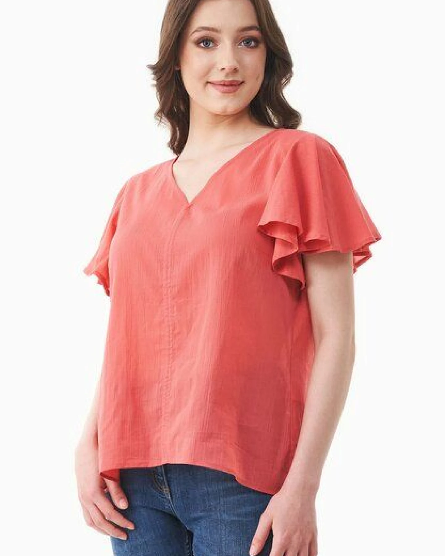 ORGANICATION Bluse aus Bio-Baumwoll-Voile – Ansicht 4