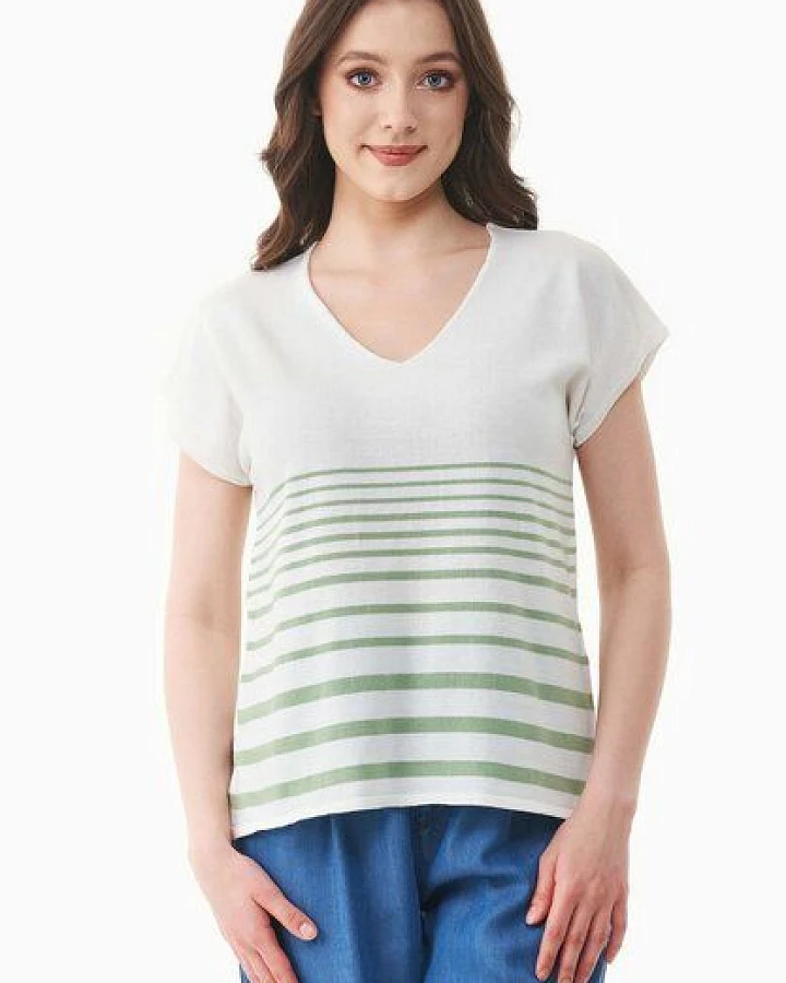 ORGANICATION Strickshirt aus Bio-Baumwolle