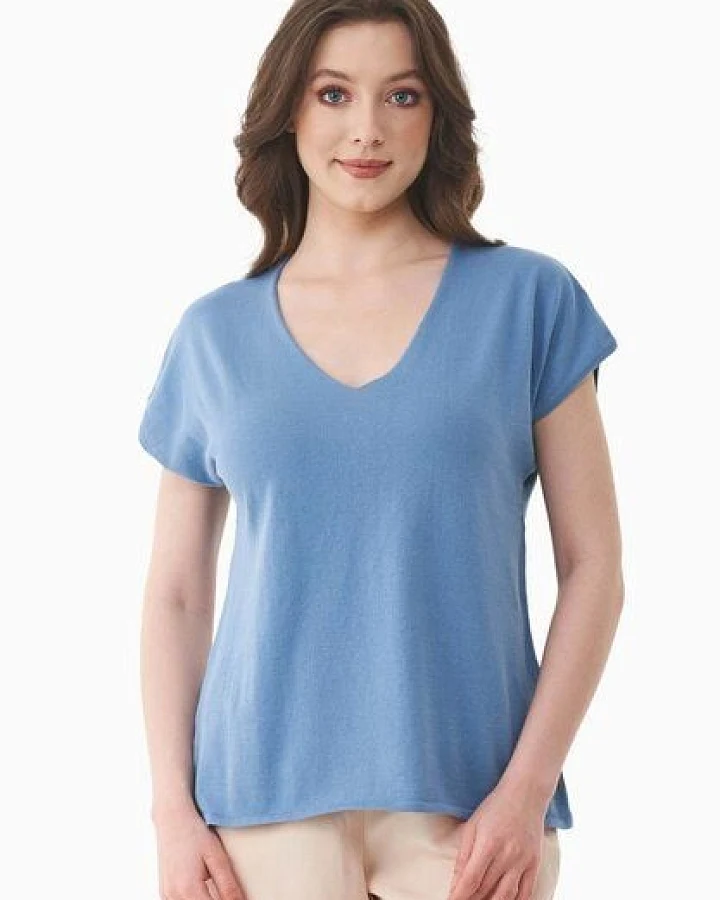 ORGANICATION Strickshirt aus Bio-Baumwolle