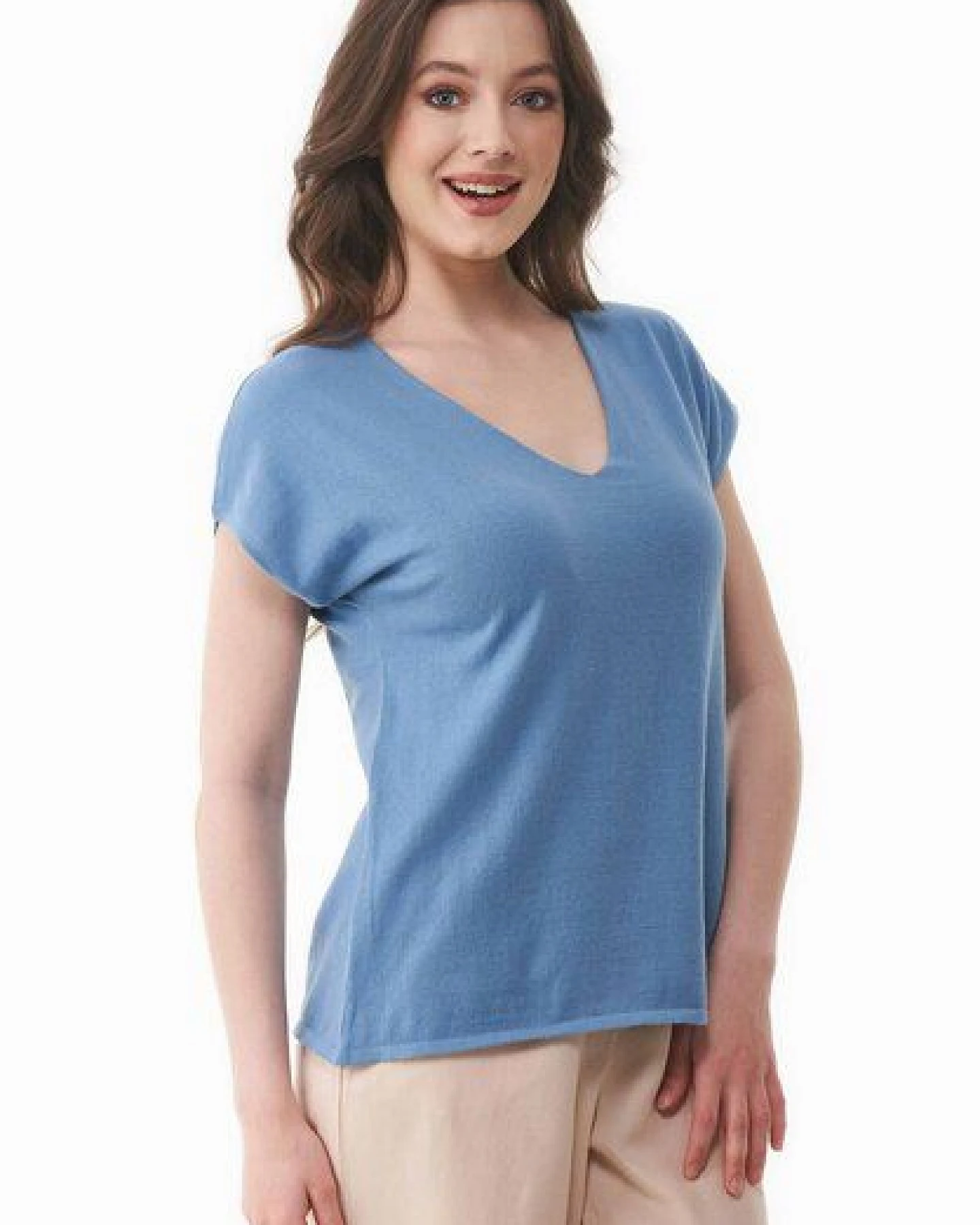 ORGANICATION Strickshirt aus Bio-Baumwolle – Ansicht 3