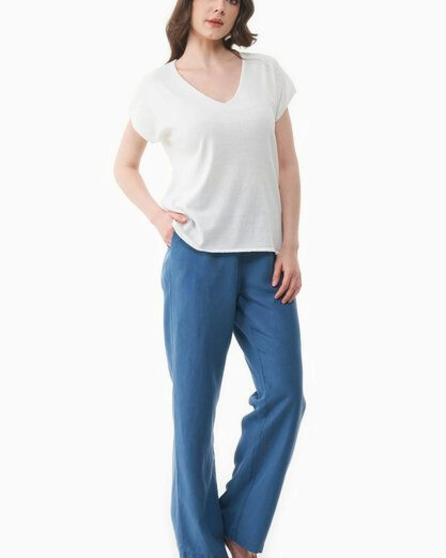 ORGANICATION Strickshirt aus Bio-Baumwolle – Ansicht 2