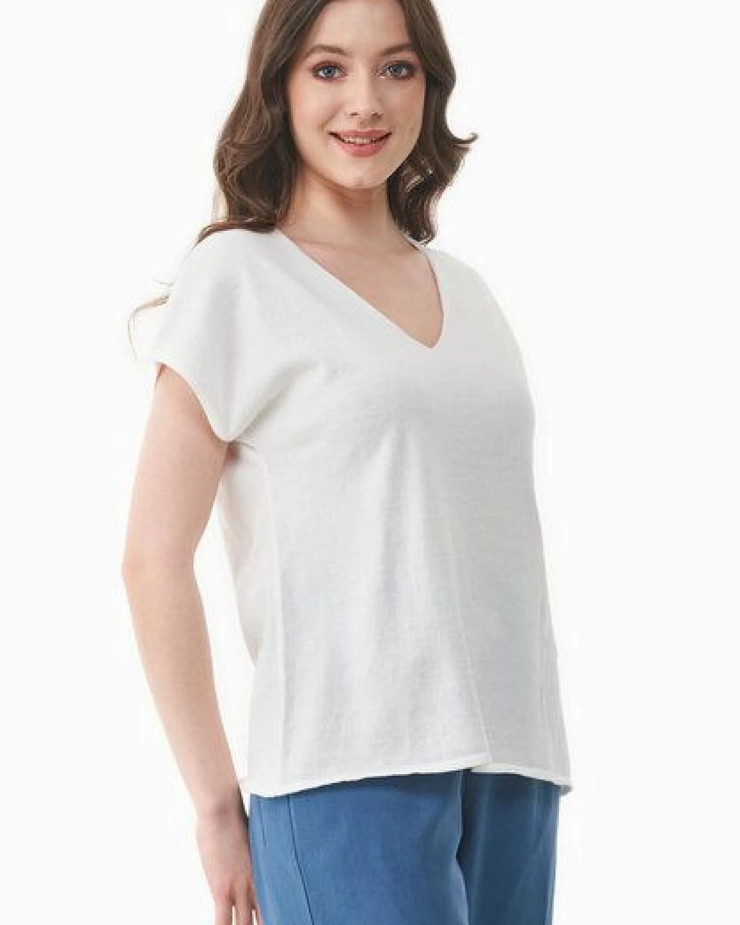ORGANICATION Strickshirt aus Bio-Baumwolle – Ansicht 3