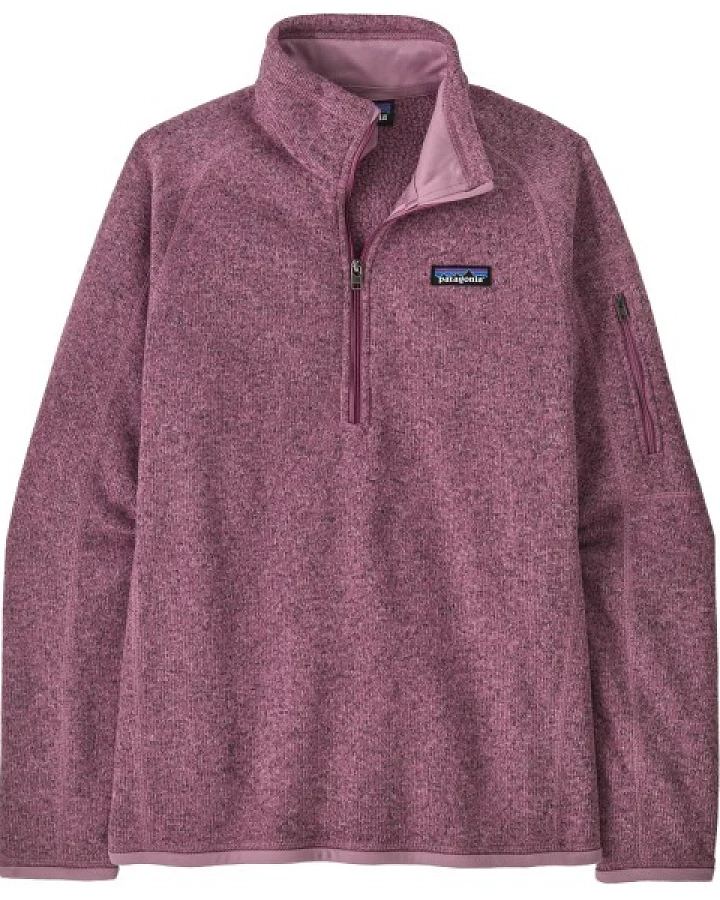 Patagonia - Women's Better Sweater 1/4 Zip - Fleecepullover Gr S lila