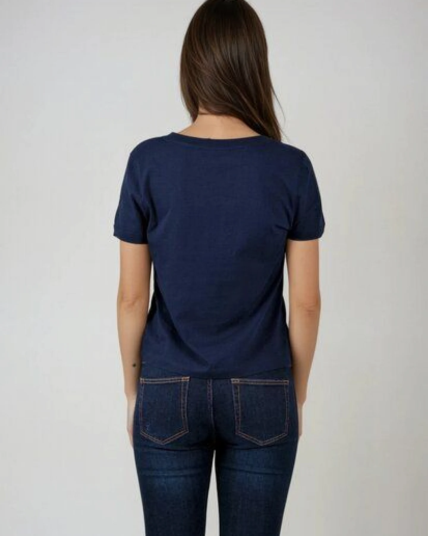 TORLAND Damen T-Shirt mit V- Ausschnitt ISLA – Ansicht 2